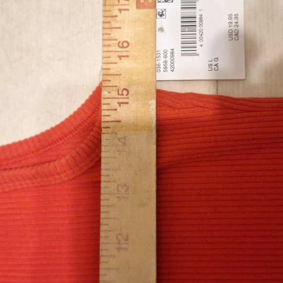 American Eagle Outfitters Women's Red Sleeveless Top - Picture 6 of 6